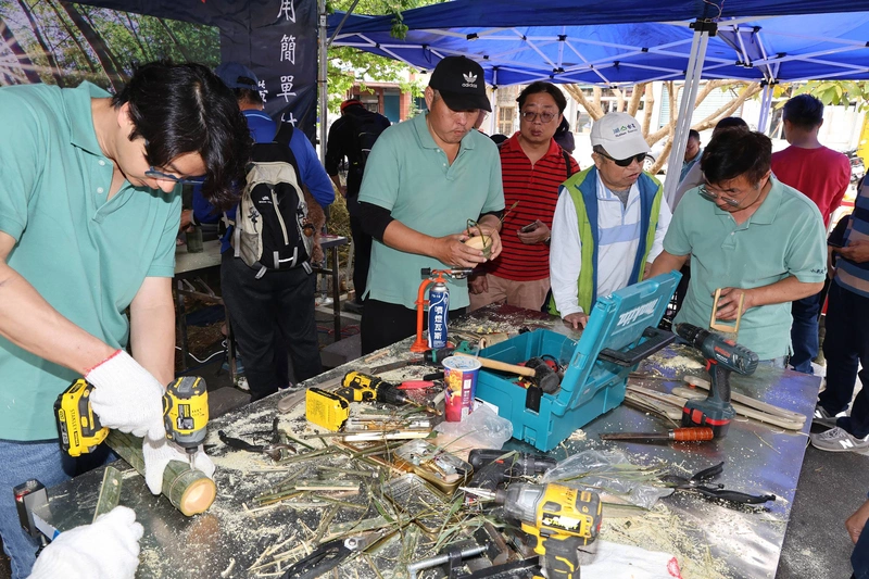 南投竹夢森活節登場　率遊客探索竹文化