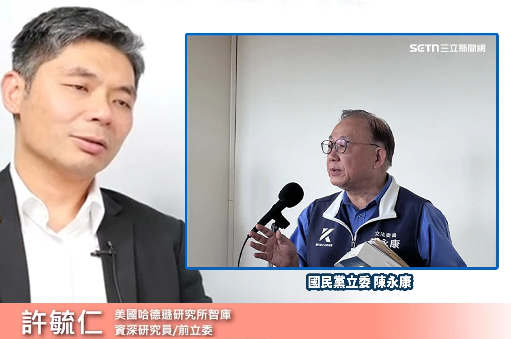 軍購若過「3800億+Ｎ」恐影響台美關係！前藍委許毓仁喊話陳永康「站出來講話」：否則美方會失望