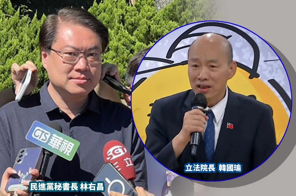 韓國瑜再爆失言「罷免原來發神經」！林右昌反諷「普發現金」是藍白買票：大家都看得很清楚，這真是瘋了
