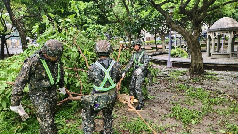 國軍第三作戰區累計派遣425人次　協助北部災後復原