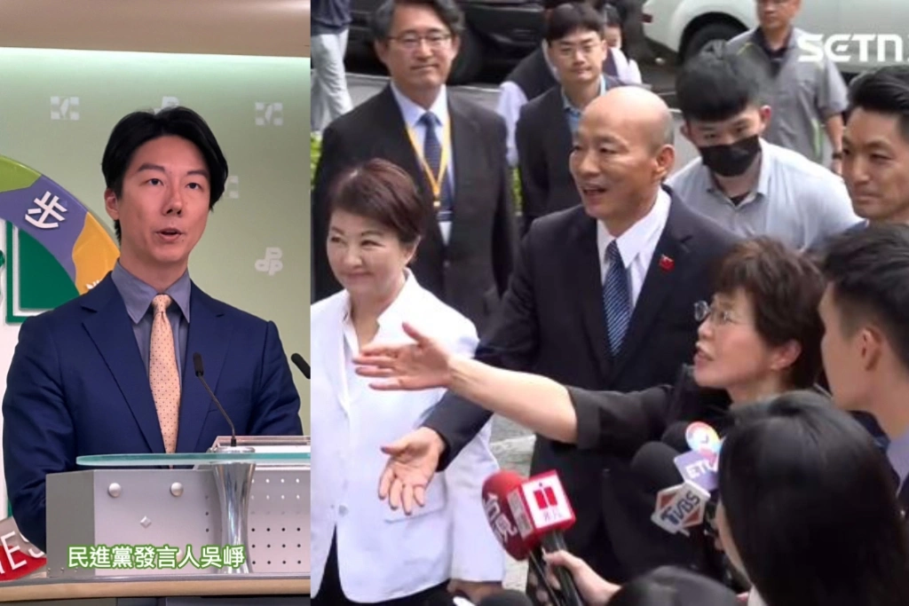 韓盧蔣同台批卓榮泰「大錯特錯」重返執政三人都在?民進黨轟「破壞憲政沒反省」:為選舉搞鬥爭!