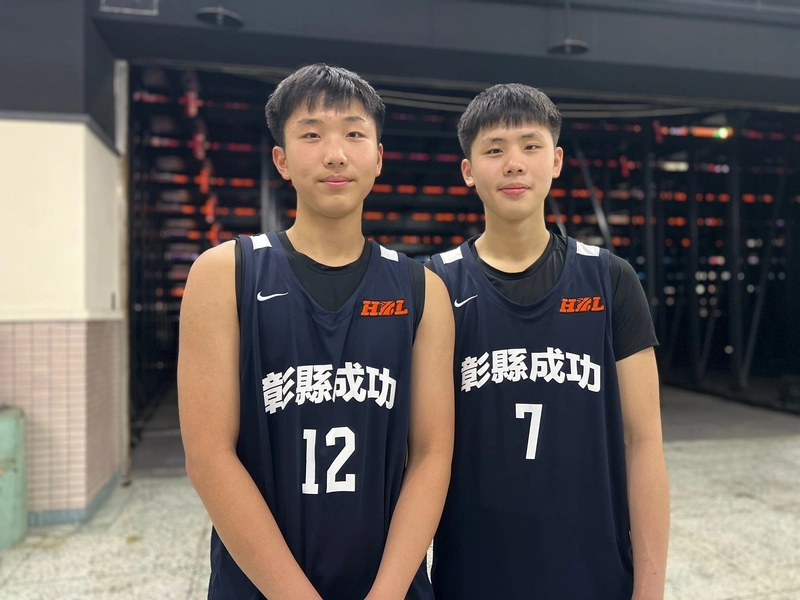 HBL彰縣成功余玄胤攜弟弟圓夢闖8強