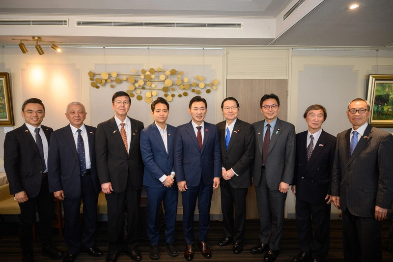 江啟臣款宴日本台灣親善協會　盼台日能有更多合作