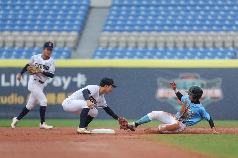 台日高中棒球對抗賽　羅東廖佑賢遭觸殺