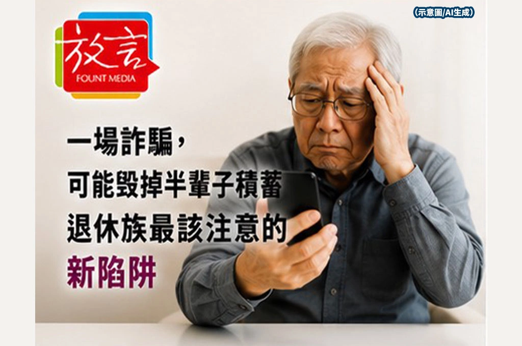 一場詐騙　可能毀掉半輩子積蓄　退休族最該注意的新陷阱