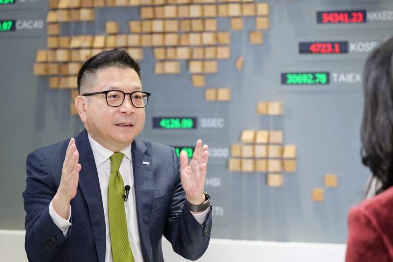 林修銘接受CNBC電視專訪