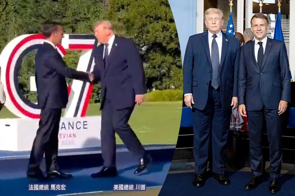 《放.新聞/G7風雲人物閃光看》之五 一邊握手一邊算帳!馬克宏的東道主難題