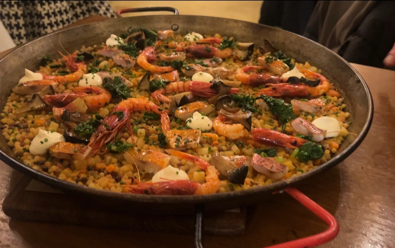 薩丁尼亞特色菜海鮮珍珠麵