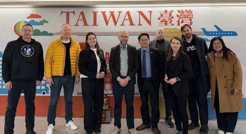 立陶宛外委會副主席率7國議員訪台　將晉見蕭副總統