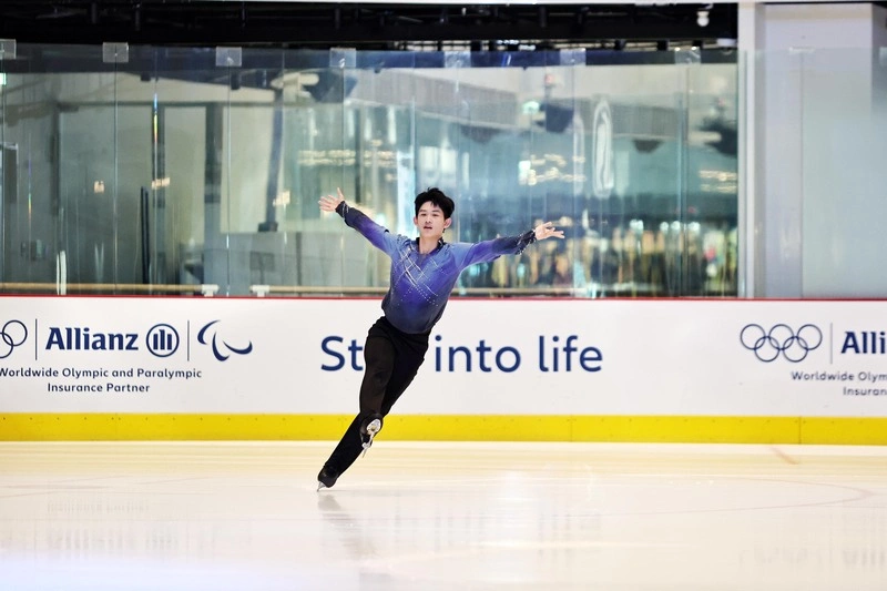 18歲花滑小將李宇翔進冬奧