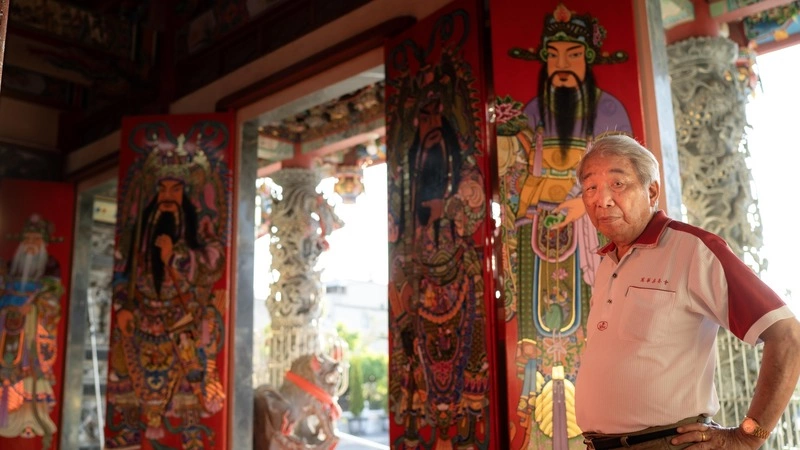 高雄83歲彩繪藝師馮進興辭世　搨彩技法聞名