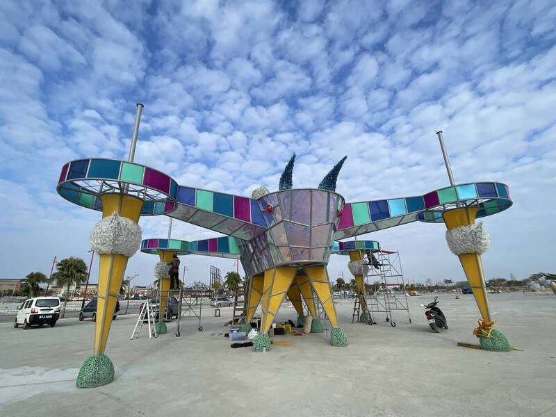 2026台灣燈會在嘉縣  打造巨型「農業無人機」花燈