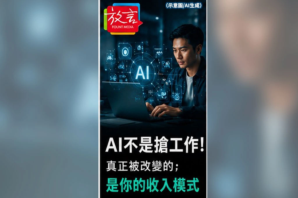 AI不是搶工作！真正被改變的，是你的收入模式