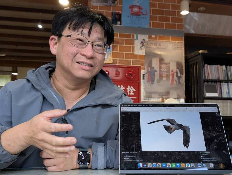 金門醫師洪廷維熱愛賞鳥　長期投入觀察記錄