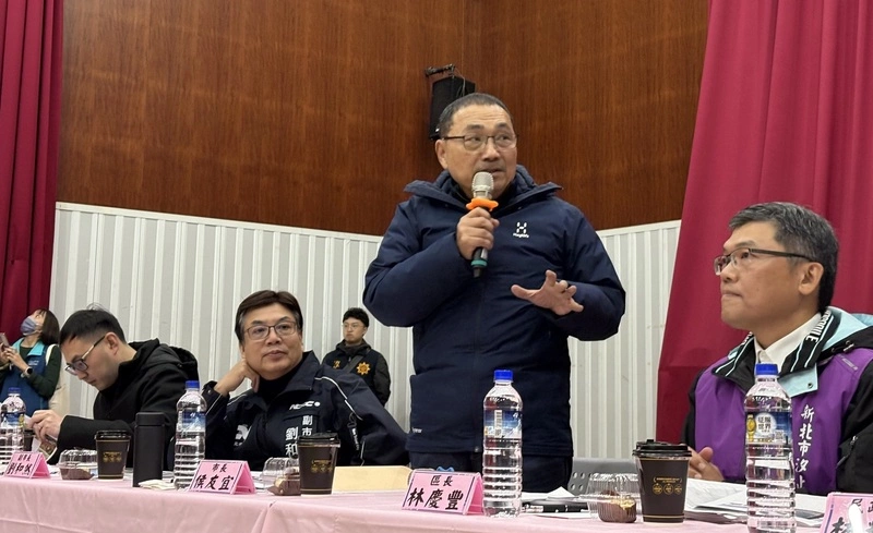 新北行動治理座談到汐止　侯友宜出席