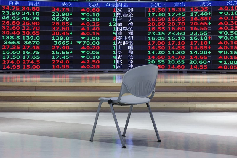 台股收盤跌140.83點