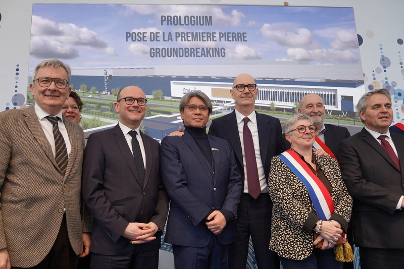 輝能超級工廠動土　法官員讚許台法合作盼工業再興