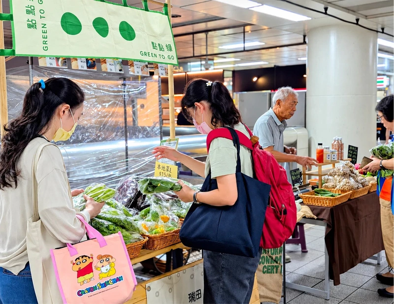 響應永續　台肥攜手點點綠市集推糧食公益循環