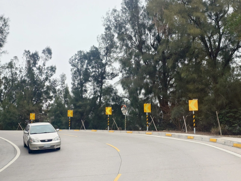 改善霧季交通安全　連江縣改善道路標誌