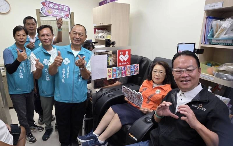 民進黨澎湖黨部發起公益捐血　公職參選人響應