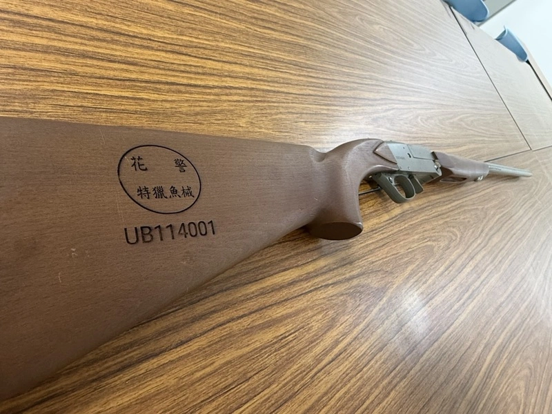 全台第一把檢驗合格原民自製獵槍在花蓮