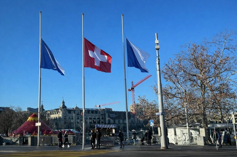 瑞士各地哀悼爆炸案