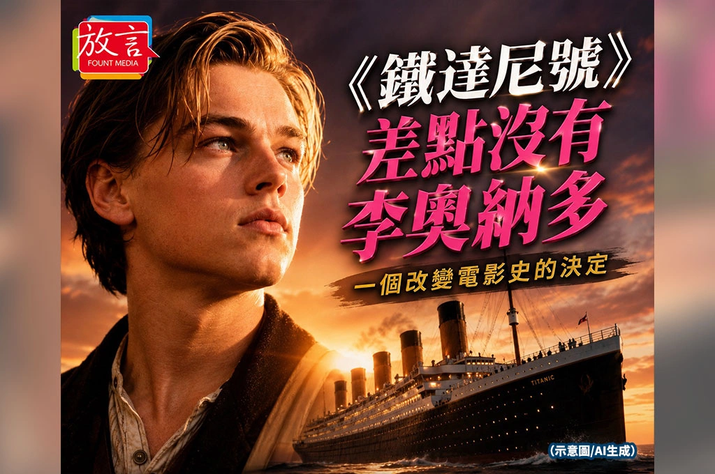 《鐵達尼號》差點沒有李奧納多！一個改變電影史的決定