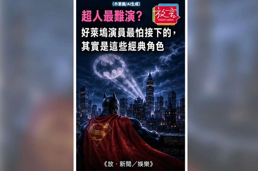 超人最難演？好萊塢演員最怕接下的，其實是這些經典角色