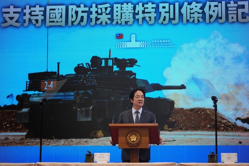 總統籲朝野年後開議速審國防特別條例　確保武器交付