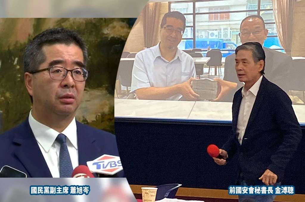 遭金溥聰公開「現金照」與未入帳疑雲 蕭旭岑反控挾怨報復:將提告反擊
