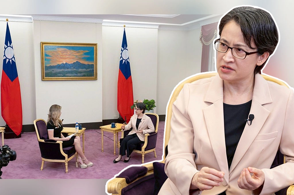 蕭美琴接受外媒專訪分析中共「心理戰三層面」：不斷對我和賴總統人身攻擊、分化台美關係「典型霸凌手法」