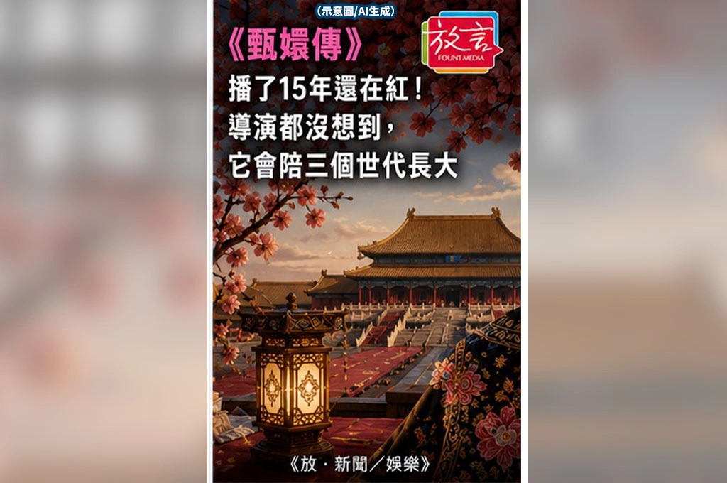 《甄嬛傳》播了15年還在紅！導演都沒想到，它會陪三個世代長大