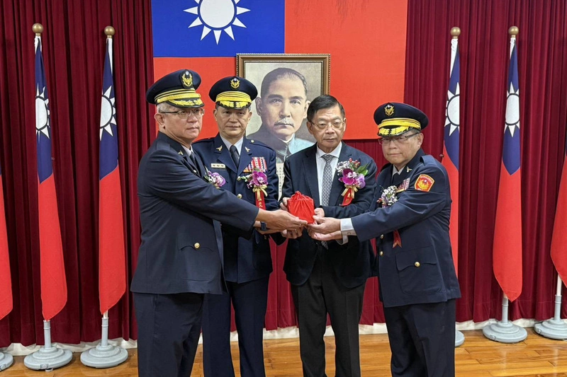 台南市警局新任分局長及大隊長交接