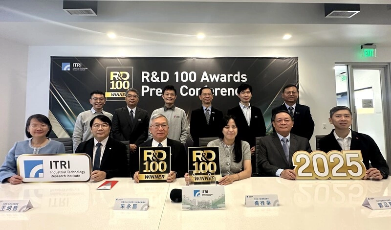 工研院技術奪全球百大研發獎