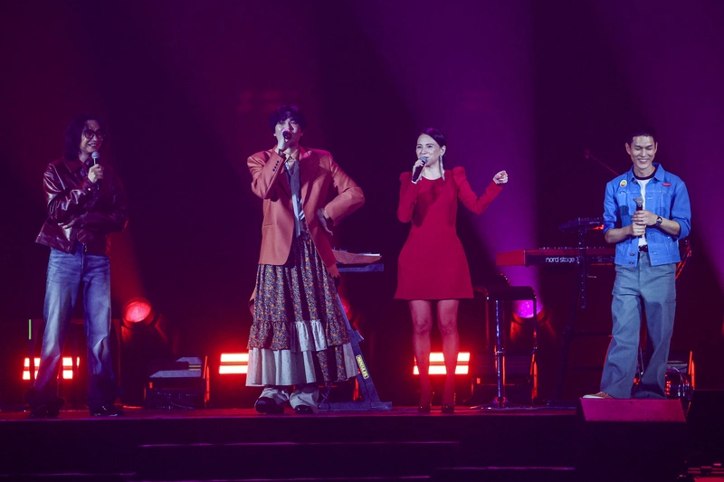 宇宙人小巨蛋開唱　李心潔驚喜現身（2）