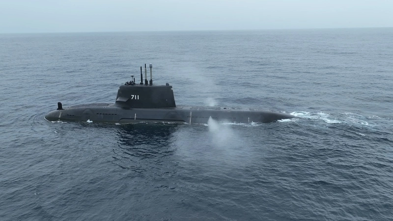 海鯤艦執行主機測試