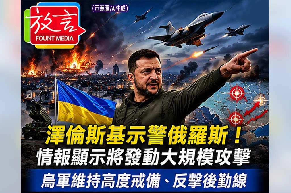 澤倫斯基警告俄羅斯恐發動大規模攻擊　烏克蘭防空進入高度戒備