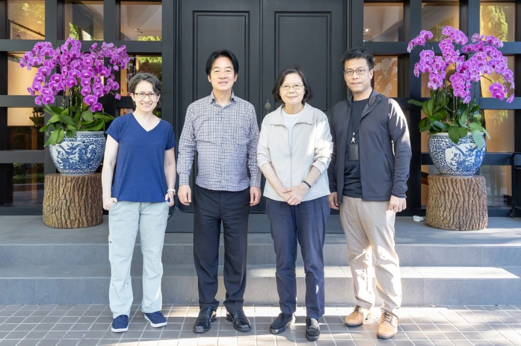 823罷免結束…賴清德、蕭美琴、蔡英文官邸會面：民主價值在不同聲音被聽見「成為國家前進動力」