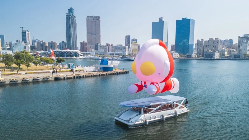 超人力霸王領航愛河灣　寫生賽吸逾3000人