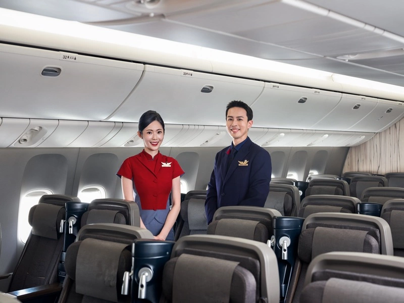 鎖定中高端旅客市場　華航豪經艙2月起推新餐具