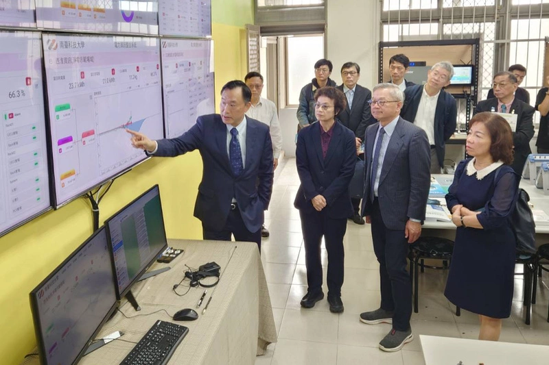 南台科大打造校園智慧微電網基地