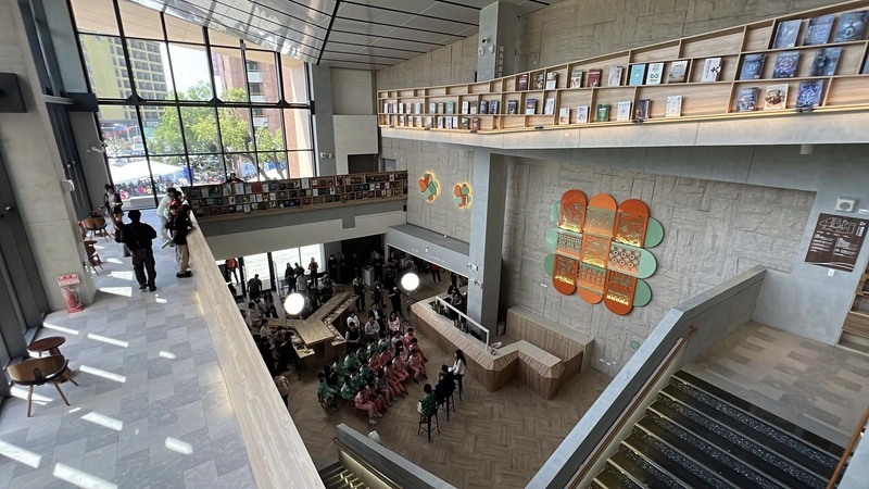 知識森林美學場域 台東新圖書館綿延如山打卡新地標